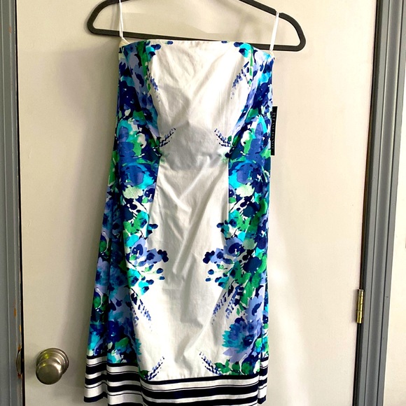New York & Company Dresses & Skirts - White Flower Dress